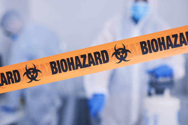 Professional Biohazard technician working in Weirsdale, FL
